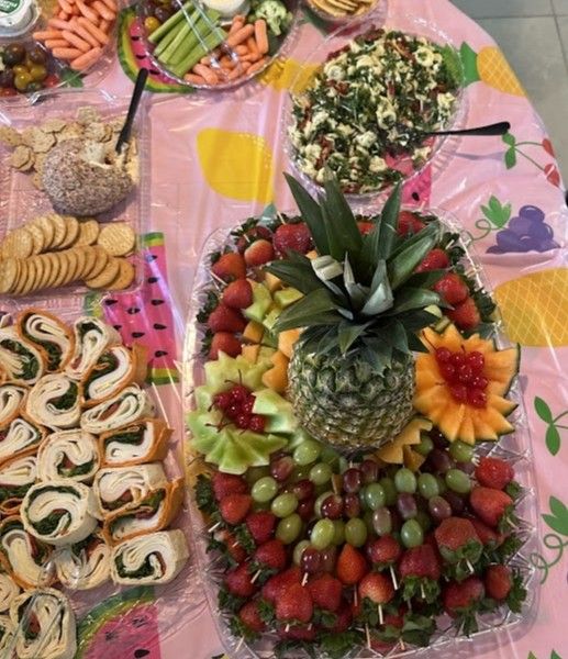 Fresh pizza from our catering menu